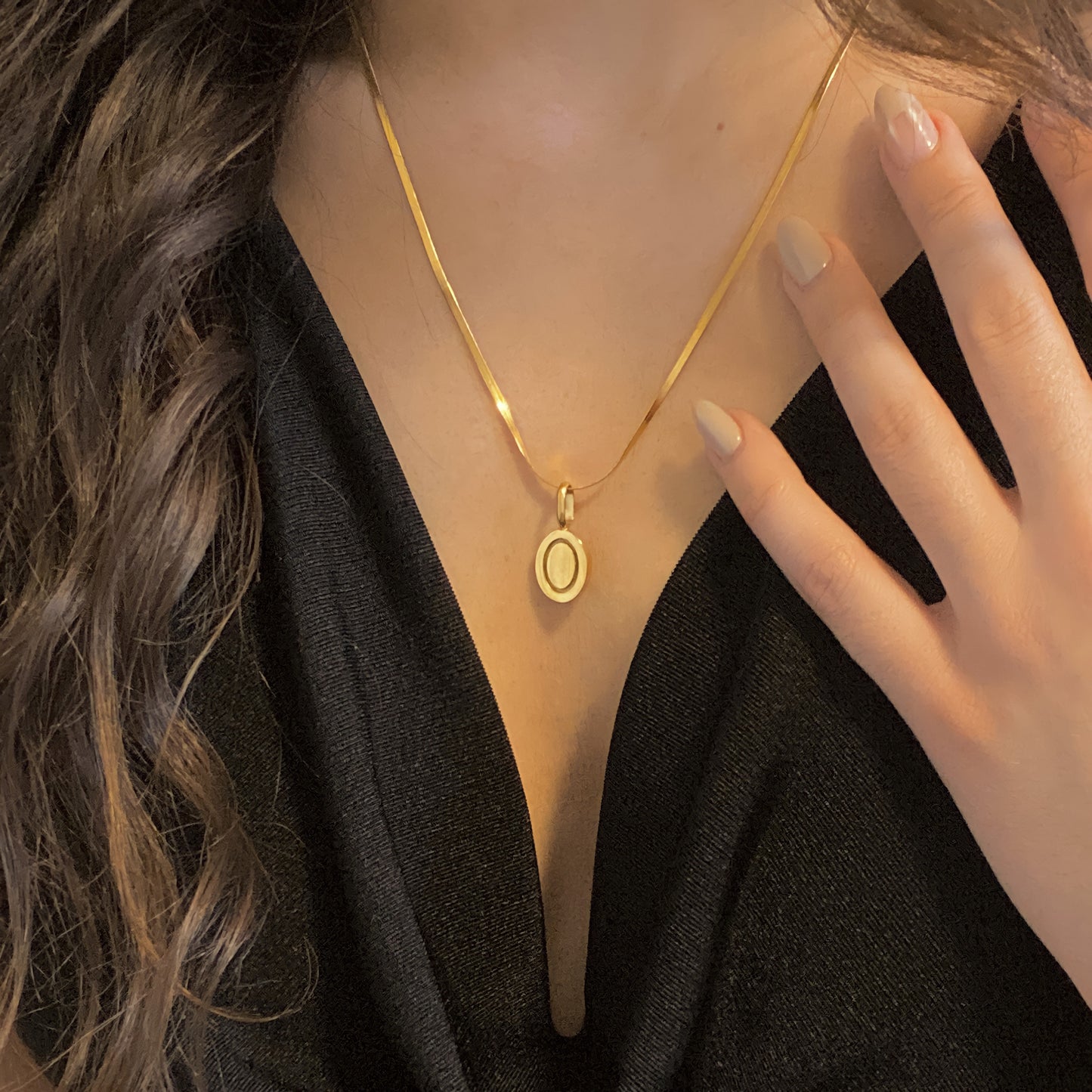 “You Are Enough” — Truth Within Necklace (Silver)